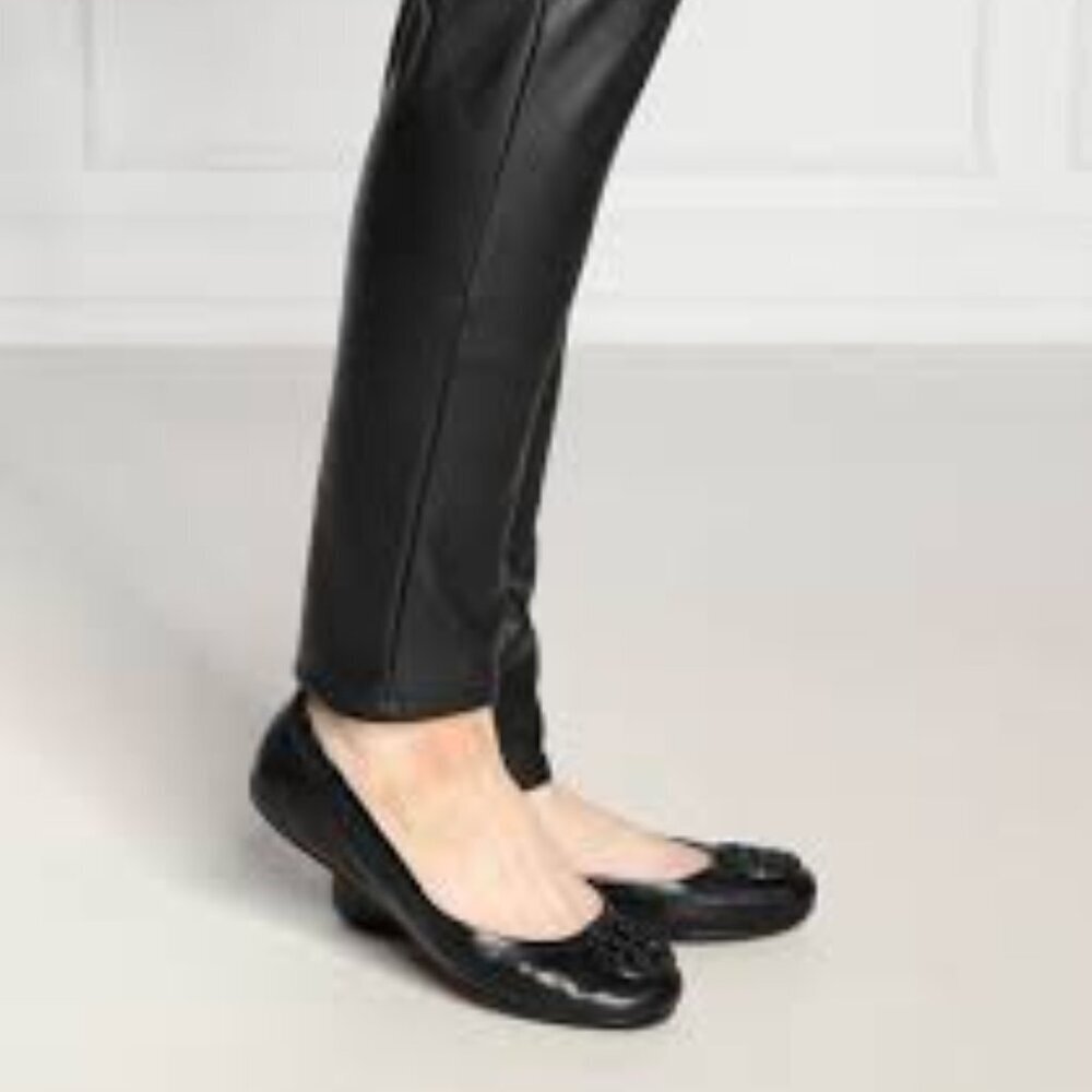 Tory Burch Minnie Travel Pave Ballets Size 6.5